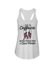 Boston Terrier Christmas 1t4 Ladies Flowy Tank tile