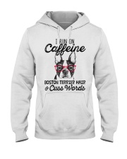 Boston Terrier Christmas 1t4 Hooded Sweatshirt tile