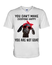 Everyone Happy Goat V-Neck T-Shirt tile