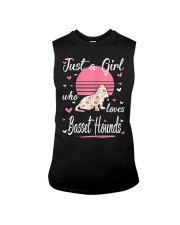 Basset Hound Christmas 20 Sleeveless Tee tile