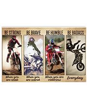 Picture Motocross and Horse 17x11 Poster front