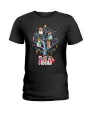 Shih Tzu Christmas 31 Ladies T-Shirt tile