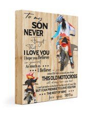 Canvas Motocross 11x14 Gallery Wrapped Canvas Prints front