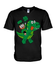 Dinosaur 05 V-Neck T-Shirt tile