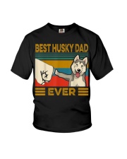 Best Husky Dad Ever Youth T-Shirt tile