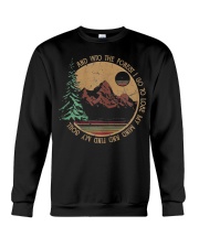 Into The Forest I Go Funny Hiking Camping Crewneck Sweatshirt tile
