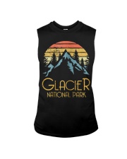 Vintage Glacier National Park Montana Retro Sleeveless Tee tile