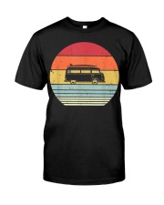 Retro Style Camper Van Classic T-Shirt front