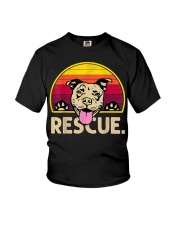 Rescue Pitbull Youth T-Shirt tile