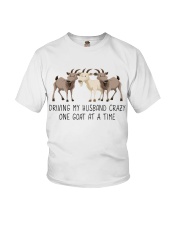 Husband Crazy Goats Youth T-Shirt tile