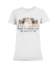 Husband Crazy Goats Premium Fit Ladies Tee tile