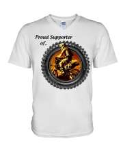 T-Shirt Motocross V-Neck T-Shirt tile