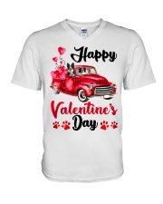 4 V-Neck T-Shirt tile