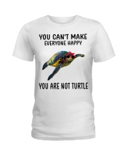 Everyone Happy Turtle Ladies T-Shirt tile