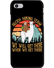 Funny Sloth Hiking Team Phone Case tile
