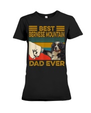 Best Bernese Mountain Dad Ever Premium Fit Ladies Tee tile