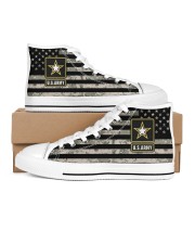 Us AM High Top Men's High Top White Shoes inside-left-outside-left