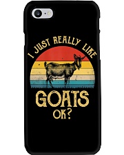 I Just Really Like Goats Funny Farmer T-Shirt Phone Case tile
