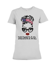 December Girl Premium Fit Ladies Tee tile