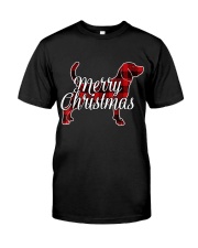 Basset Hound Christmas 9 Premium Fit Mens Tee tile