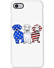 Dachshund America Phone Case tile
