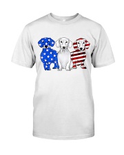 Dachshund America Premium Fit Mens Tee tile