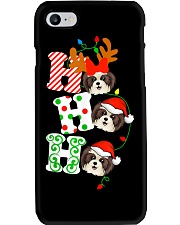 Shih Tzu Christmas 41 Phone Case tile
