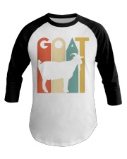 Retro vintage Goat Baseball Tee tile