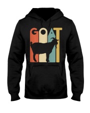 Retro vintage Goat Hooded Sweatshirt tile