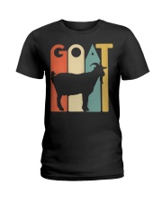 Retro vintage Goat Ladies T-Shirt tile