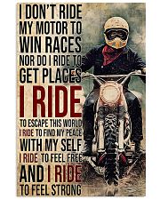 Picture Motocross 11x17 Poster front