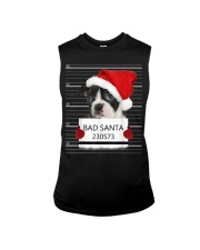 Boston Terrier Christmas 19 Sleeveless Tee tile