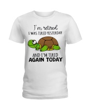 Retired Turtles Ladies T-Shirt tile