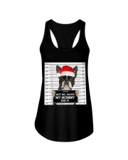 Boston Terrier Christmas 15 Ladies Flowy Tank tile