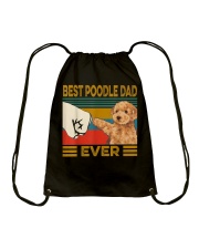 Best Poodle Dad Ever Drawstring Bag tile