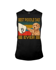 Best Poodle Dad Ever Sleeveless Tee tile