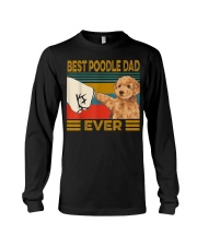 Best Poodle Dad Ever Long Sleeve Tee tile