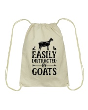 Easily Distracted By Goats Drawstring Bag tile
