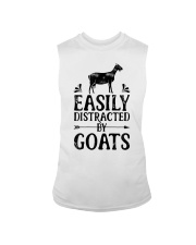 Easily Distracted By Goats Sleeveless Tee tile