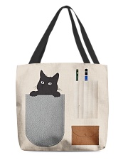 Black Cat Tote All-over Tote front