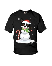 Boston Terrier Christmas 38 Youth T-Shirt tile