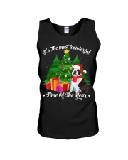 Boston Terrier Christmas 21 Unisex Tank tile