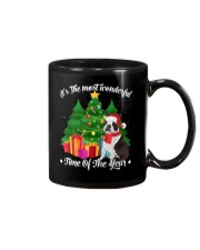 Boston Terrier Christmas 21 Mug tile