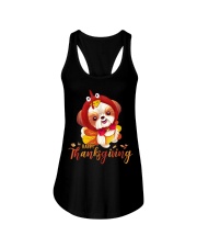 Shih Tzu Christmas 29 Ladies Flowy Tank tile