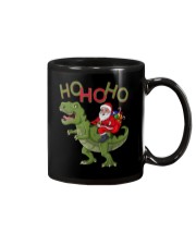 Dinosaur Ho Ho Ho Christmas Mug tile