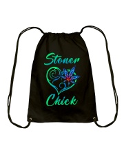 Cannabis Stoner Chick Drawstring Bag tile