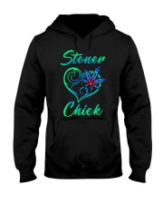 Cannabis Stoner Chick Hooded Sweatshirt tile