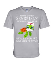 People should Seriously Nurse V-Neck T-Shirt tile