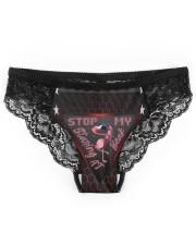 Firefighter MENS BRIEFS Women's Lace Panties front