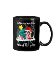 Shih Tzu Christmas 8 Mug tile